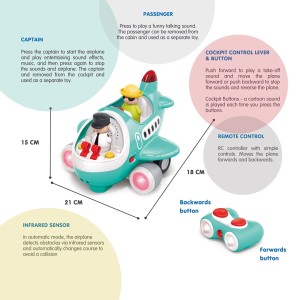 هواپیما کنترلی کودک هولا