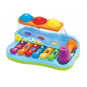 اسباب بازی بلز چکشی موزیکال هولی تویز مدل 856