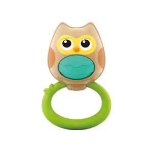 جغجغه و دندان گیر هولی تویز طرح جغد E318B-4