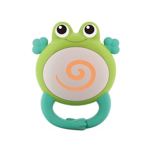 جغجغه و دندان گیر هولی تویز طرح قورباغه  E318B-2