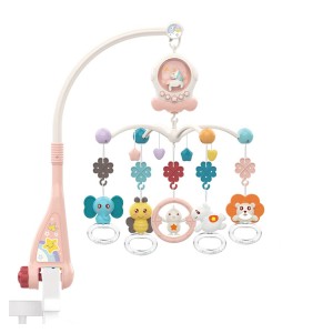 آویز تخت موزیکال صورتی (HE0311) هانگر HUANGER