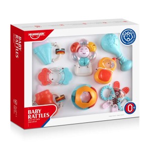 پکیج جغجغه و دندانگیر 8عددی (HE0130) هانگر HUANGER