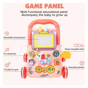 واکر موزیکال صورتی (HE0811) هانگر HUANGER