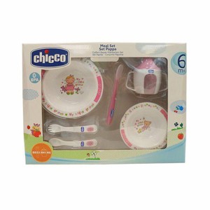 ست ظروف غذاخوری 6 تکه مدل دخترک چیکو Chicco