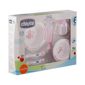ست ظروف غذاخوری 6 تکه مدل دخترک چیکو Chicco
