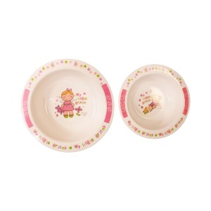 ست ظروف غذاخوری 6 تکه مدل دخترک چیکو Chicco