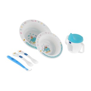 ست ظروف غذاخوری 6 تکه مدل فیل چیکو Chicco