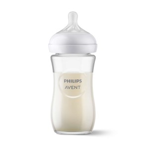 شیشه شیر نچرال پیرکس ۲۴۰ میلی لیتر فیلیپس اونت PHILIPS AVENT سری Response ( نسل جدید )