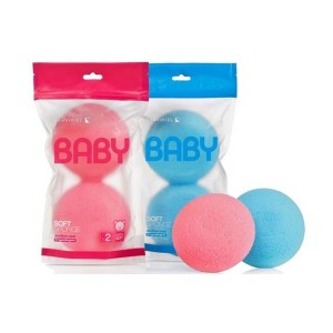 اسفنج حمام کودک سوآوی پیل مدل Soft بسته 2 عددی ا suavipiel baby soft sponge- 2 Pcs/ Pack