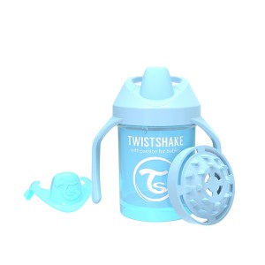 لیوان دسته دار 230 میل تویست شیک آبی (پاستلی)