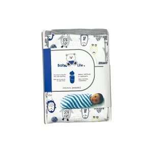 قنداق چسبی نوزاد بیبی فورلایف Baby4life پسرانه ( طرح متغییر )