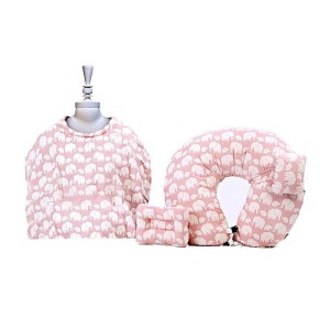 پک کامل شیردهی 4 تکه فیل  صورتی ایس ایز Isiz