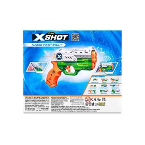 تفنگ آبپاش ایکس شات X-Shot مدل Nano Fast Fill