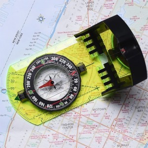 Acecamp Folding Map Compass With Mirror