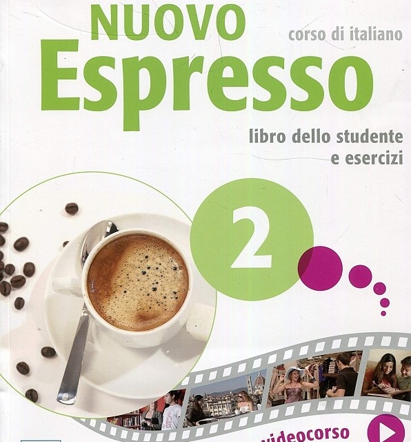 کتاب ایتالیایی نوو اسپرسو دو Nuovo Espresso 2 Libro Studente A2 +DVD