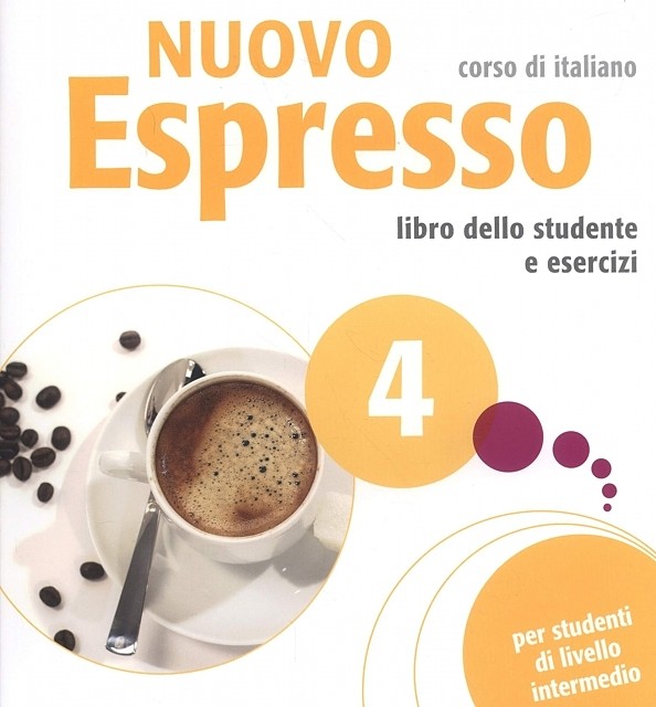 کتاب ایتالیایی نوو اسپرسو چهار Nuovo Espresso 4 Libro Studente B2 +DVD