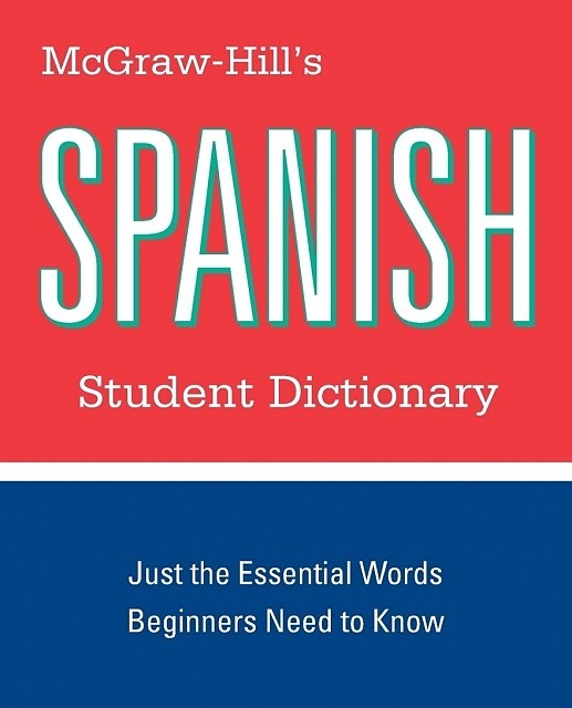 کتاب دیکشنری اسپانیایی McGraw Hills Spanish Student Dictionary