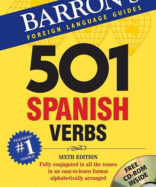 خرید کتاب افعال اسپانیایی 501 Spanish Verbs