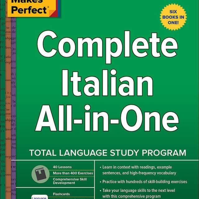 کتاب آموزش ایتالیایی Practice Makes Perfect Complete Italian All in One پیشنهاد ویژه