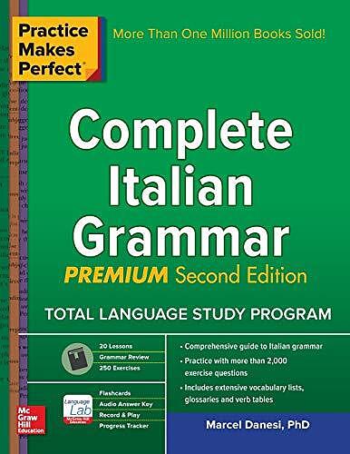 کتاب گرامر ایتالیایی کامپلیت ایتالین گرامر Practice Makes Perfect Complete Italian Grammar