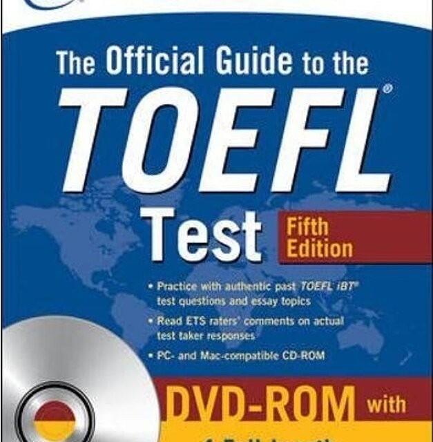 کتاب انگلیسی راهنمای تافل The Official Guide to the TOEFL Test Fifth Edition