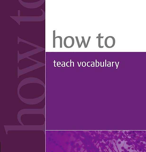 کتاب چگونه لغات انگلیسی را تدریس کنیم How to Teach Vocabulary