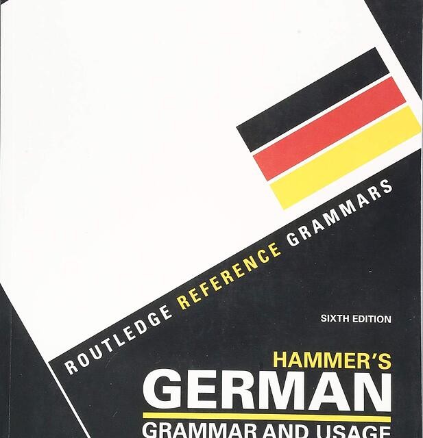 کتاب گرامر آلمانی Hammer's German Grammar and Usage