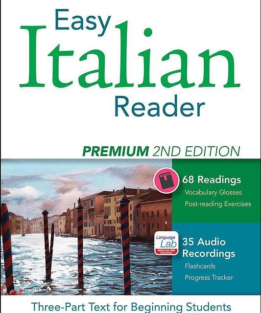 خرید کتاب ریدینگ ایتالیایی Easy Italian Reader Premium 2nd Edition