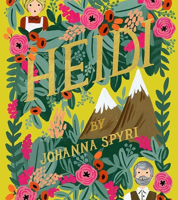 کتاب هایدی Heidi رمان انگلیسی هایدی اثر یوهانا اشپیری Johanna Spyri