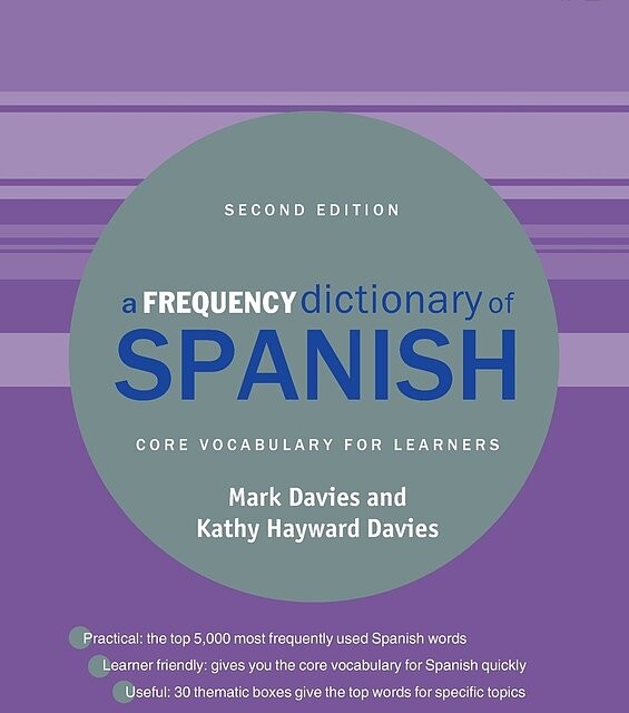 خرید کتاب لغات پرکاربرد اسپانیایی A Frequency Dictionary of Spanish