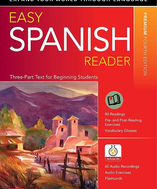 خرید کتاب اسپانیایی Easy Spanish Reader Premium Fourth Edition جدید ترین ورژن 2021