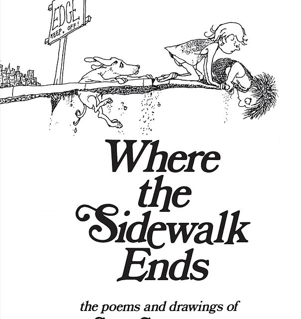 کتاب Where the Sidewalk Ends رمان انگلیسی آنجا که پیاده رو پایان می یابد اثر شل سیلوراستاین Shel Silverstein