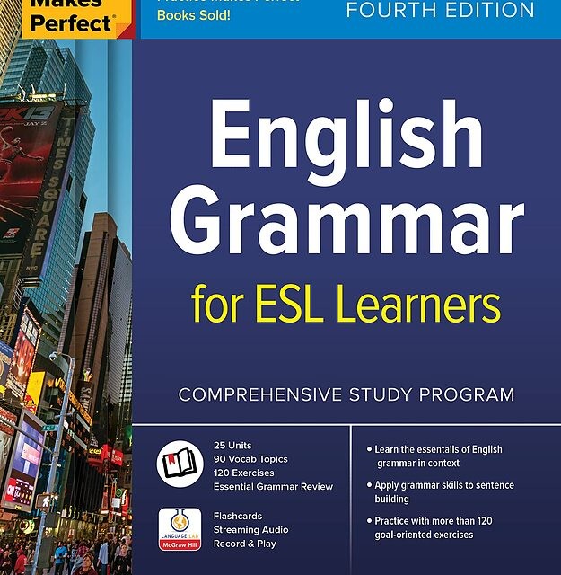 کتاب انگلیسی انگلیش گرامر Practice Makes Perfect English Grammar for ESL Learners Premium Fourth Edition