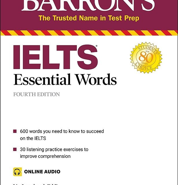 کتاب واژگان ضروری آیلتس Barrons IELTS Essential Words 4th