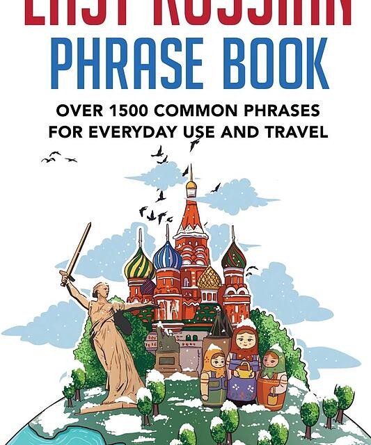 کتاب عبارات آسان روسی Easy Russian Phrase Book Over 1500 Common Phrases For Everyday Use And Travel