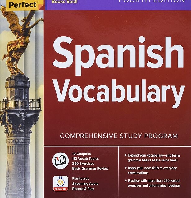 کتاب اسپانیایی Practice Makes Perfect Spanish Vocabulary Fourth Edition