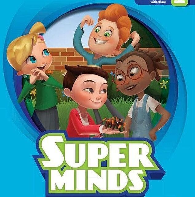 کتاب انگلیسی کودکان Super Minds 1 (2nd) SB+WB+DVD کتاب سوپر مایندز ویرایش دوم