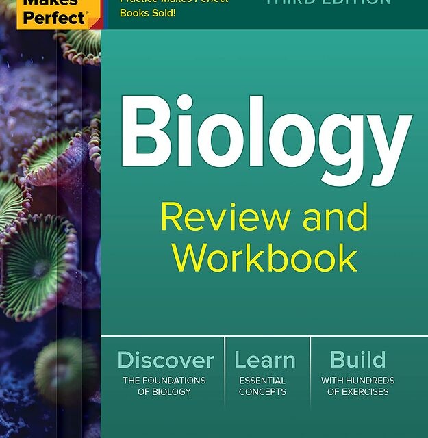 خرید کتاب زیست شناسی Practice Makes Perfect Biology Review and Workbook Third Edition کتاب بیولوژی