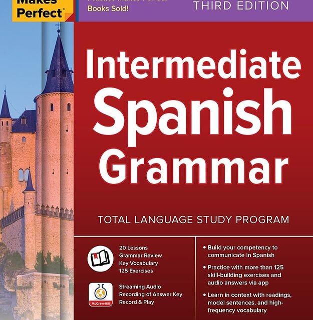 کتاب اسپانیایی Practice Makes Perfect Intermediate Spanish Grammar Third Edition