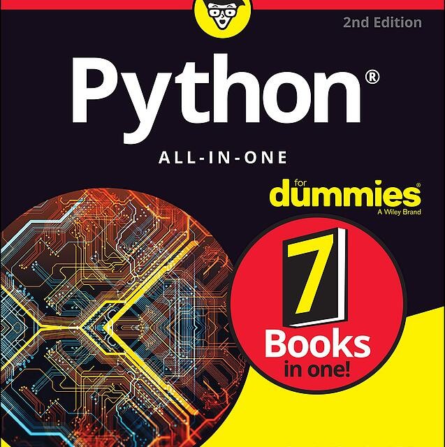 خرید کتاب پایتون Python All in One For Dummies کتاب پایتون به زبان آدمیزاد