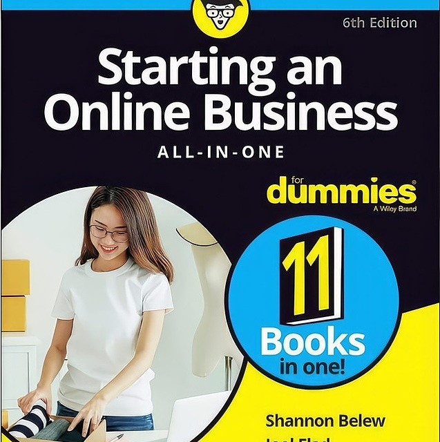 خرید کتاب راه اندازی کسب و کار آنلاین Starting an Online Business All in One For Dummies