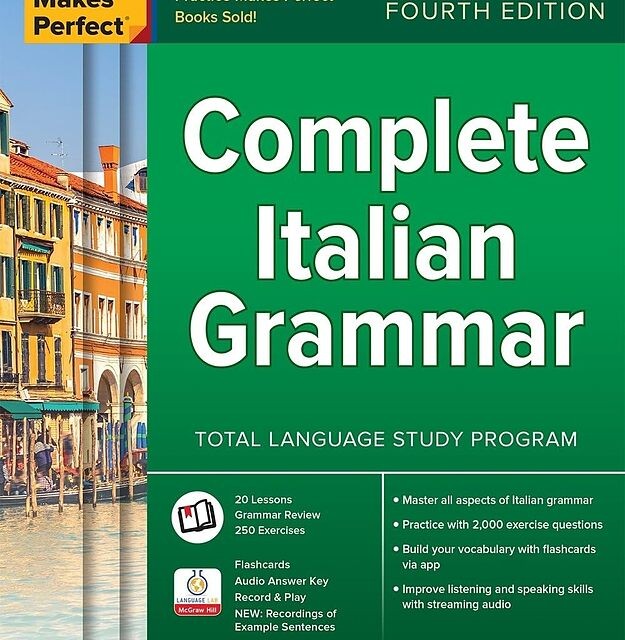 کتاب گرامر ایتالیایی Practice Makes Perfect Complete Italian Grammar Fourth Edition