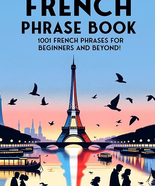 کتاب جملات فرانسوی The Ultimate French Phrase Book 1001 French Phrases for Beginners and Beyond