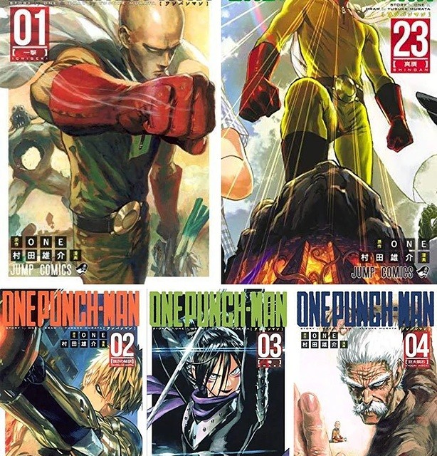 خرید مانگا One Punch Man زبان ژاپنی - مانگا مرد تک مشتی ژاپنی