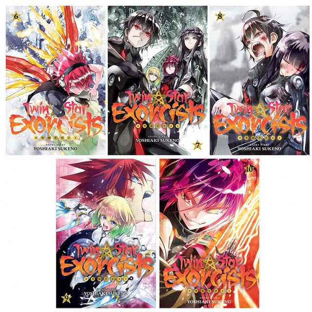 خرید مانگا Twin Star Exorcists مانگا جنگیرهای ستاره‌ی دوقلو اثر SUKENO Yoshiaki