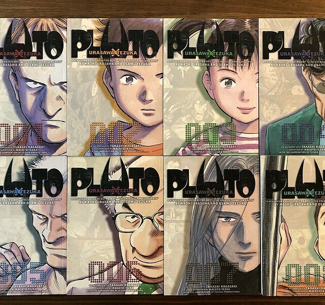 خرید مانگا Pluto مانگا پلوتو از نویسنده شب بخیر پون پون به زبان انگلیسی