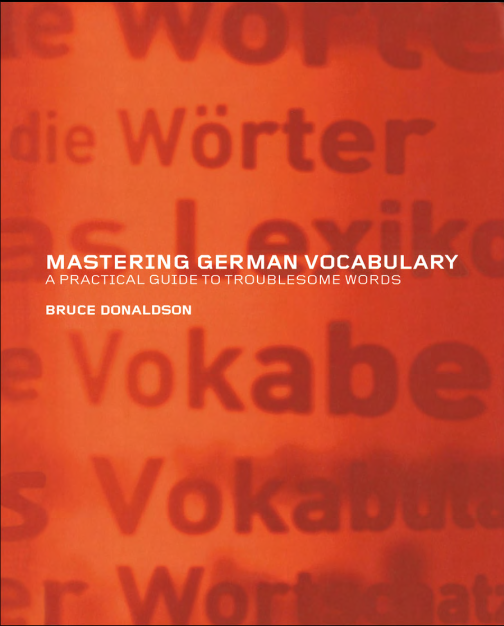 کتاب لغات آلمانی German Frequency Dictionary Essential Vocabulary