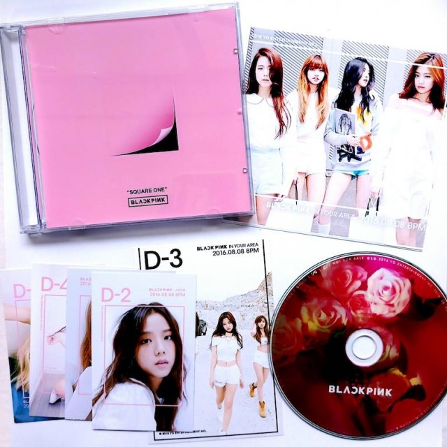 آلبوم Square Up (اسکوئر آپ) از BLACKPINK بلک پینک | مشکی