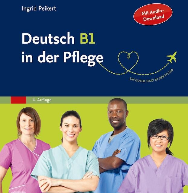 کتاب آلمانی برای پرستاران Deutsch A2B1 in der Pflege