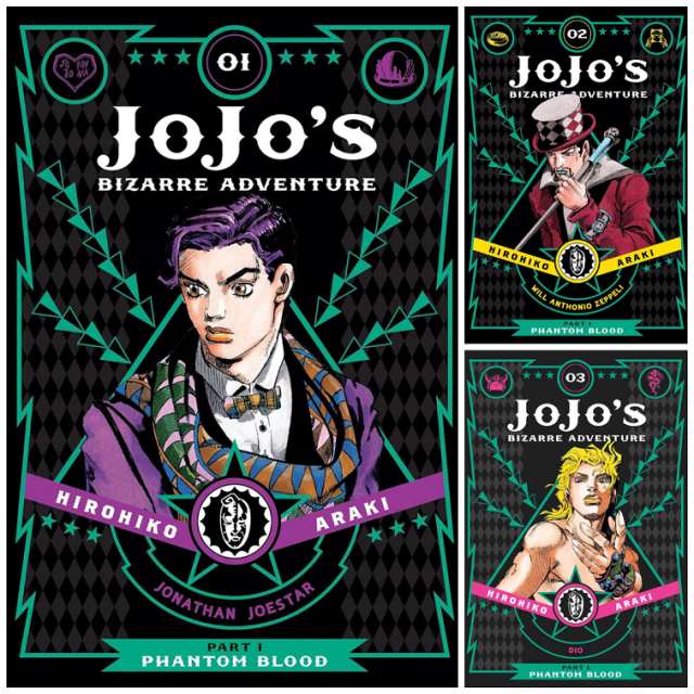مانگا جوجو پارت دو JoJo&#39;s Bizarre Adventure Part 2 Battle Tendency زبان انگلیسی